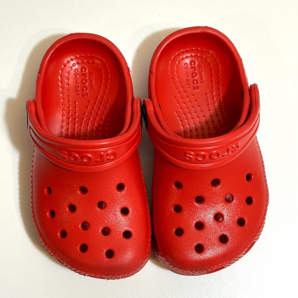 CROCS Kids Bright Red - Picture 4 of 5
